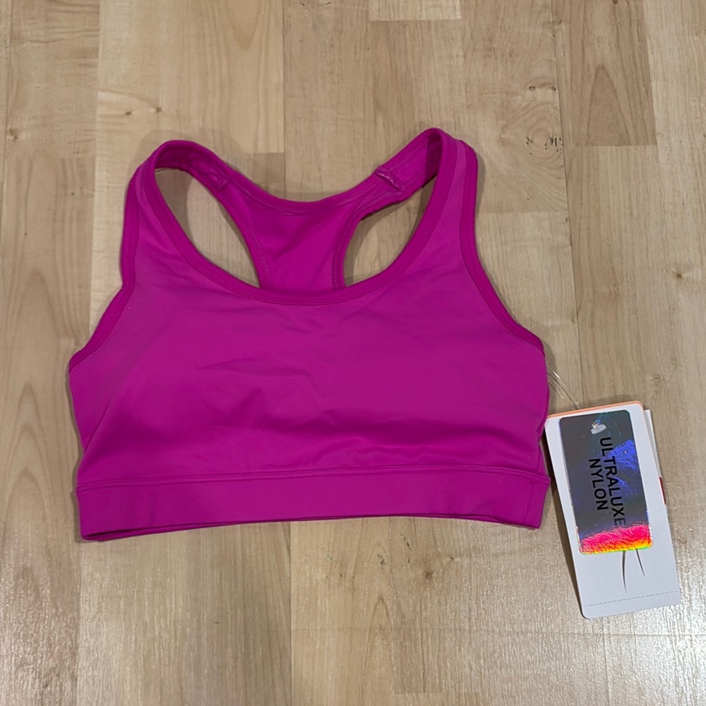 Women's Pink Sports Bra